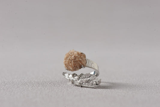 Conductive Bloom Desert Rose Ring