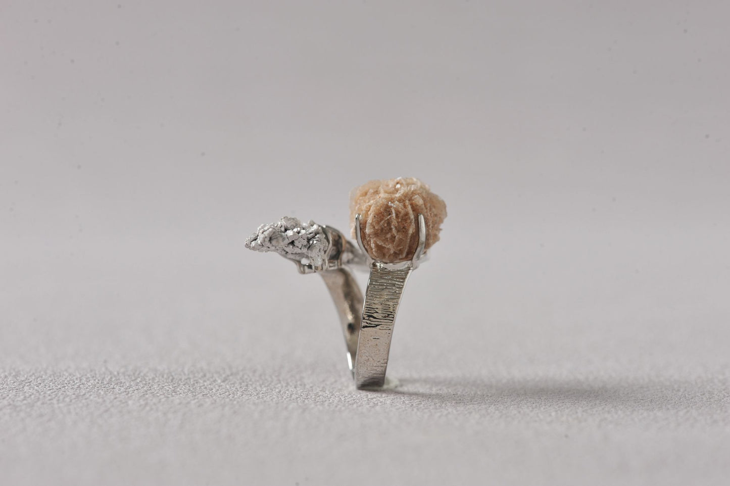 Conductive Bloom Desert Rose Ring