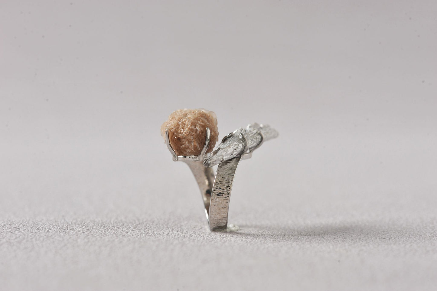 Conductive Bloom Desert Rose Ring
