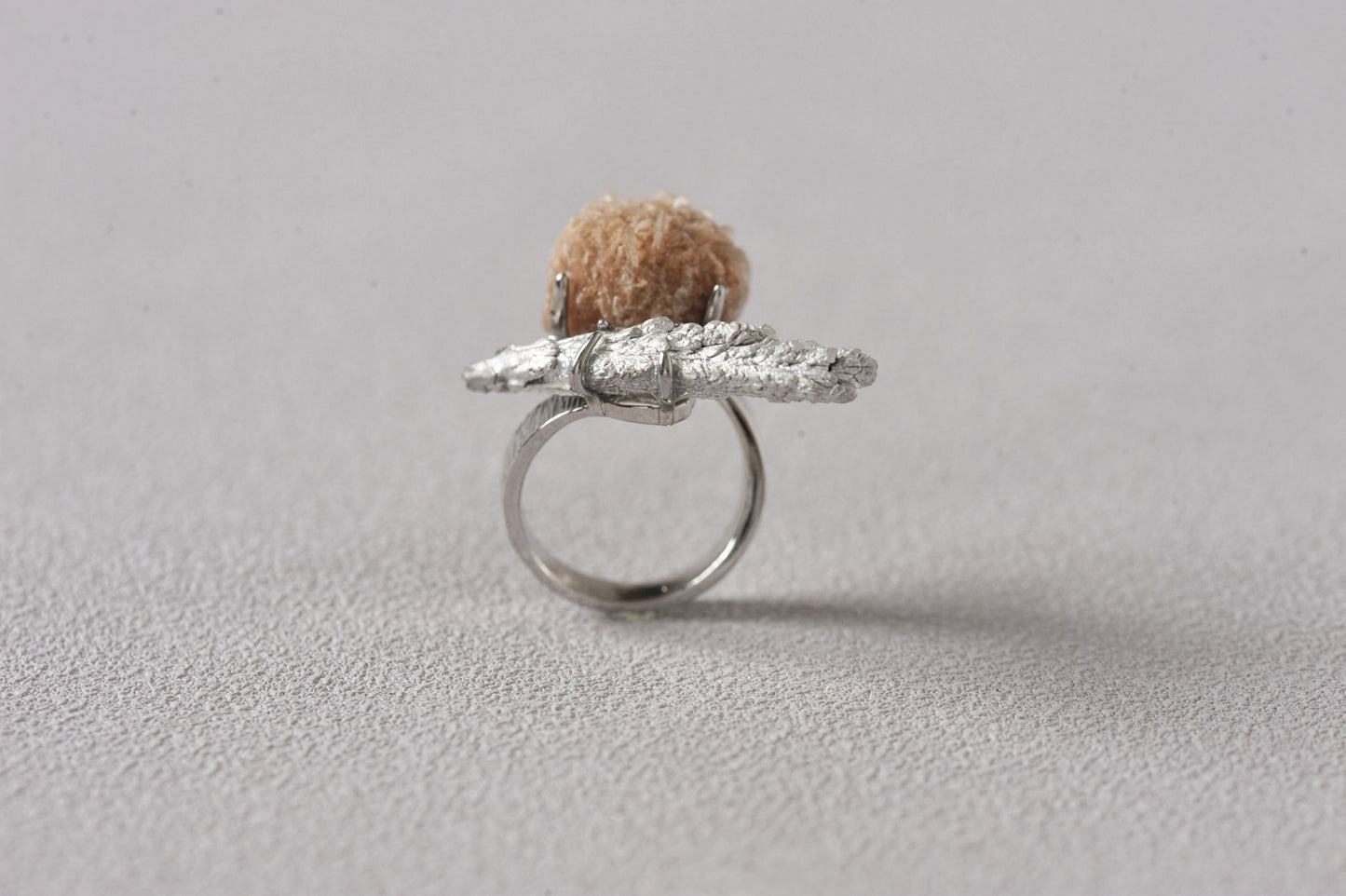 Conductive Bloom Desert Rose Ring