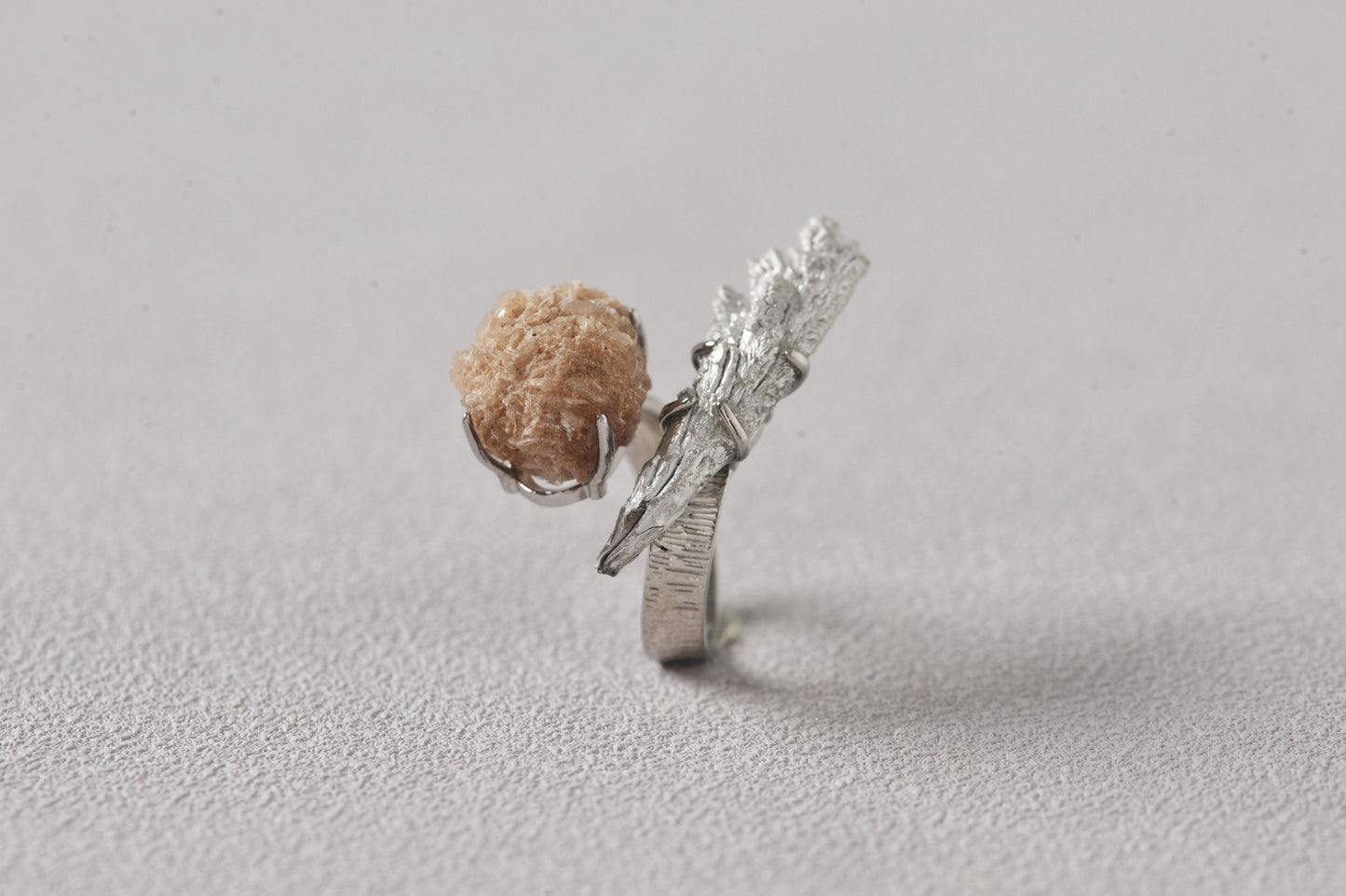 Conductive Bloom Desert Rose Ring