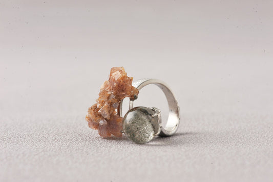 Flash Memory Crystal Ring