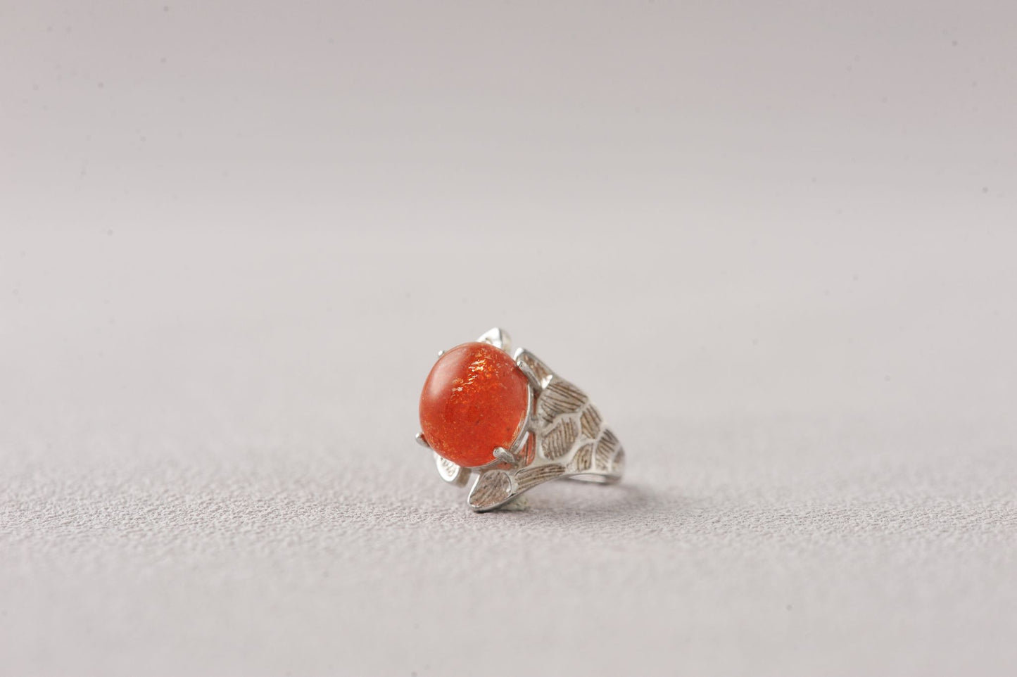 Warmthkeeper Sunstone Ring