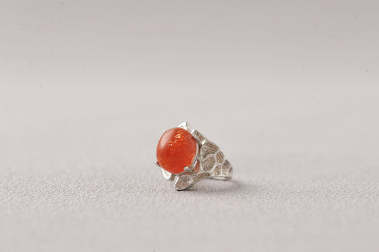 Warmthkeeper Sunstone Ring