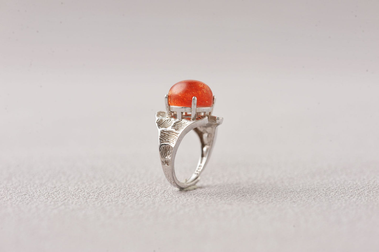 Warmthkeeper Sunstone Ring