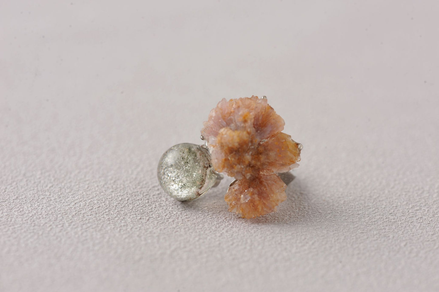 Flash Memory Crystal Ring