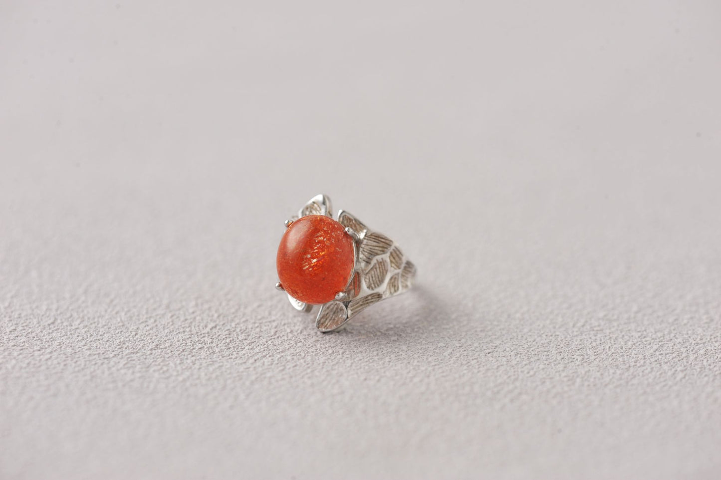 Warmthkeeper Sunstone Ring