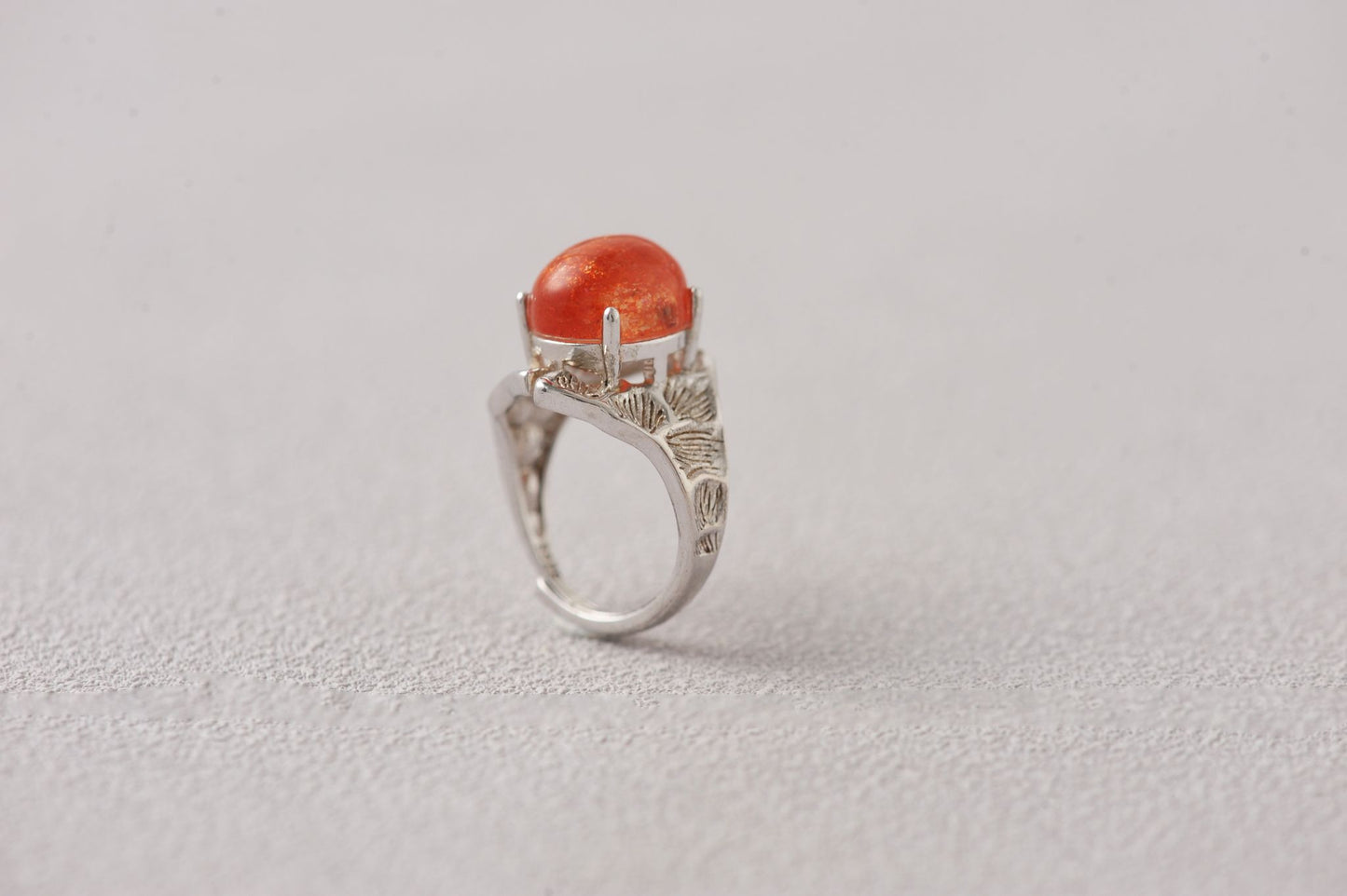 Warmthkeeper Sunstone Ring