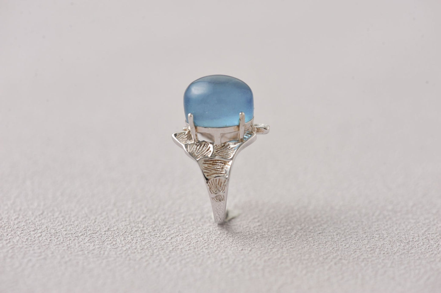 Pakistan Aquamarine Crystal Statement Ring
