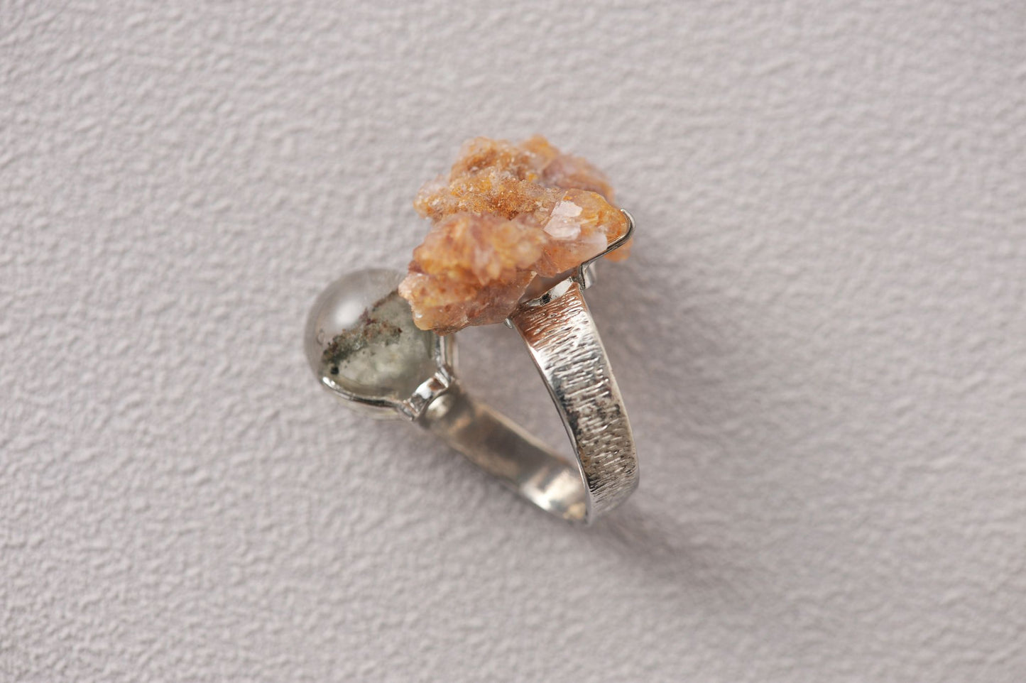 Flash Memory Crystal Ring