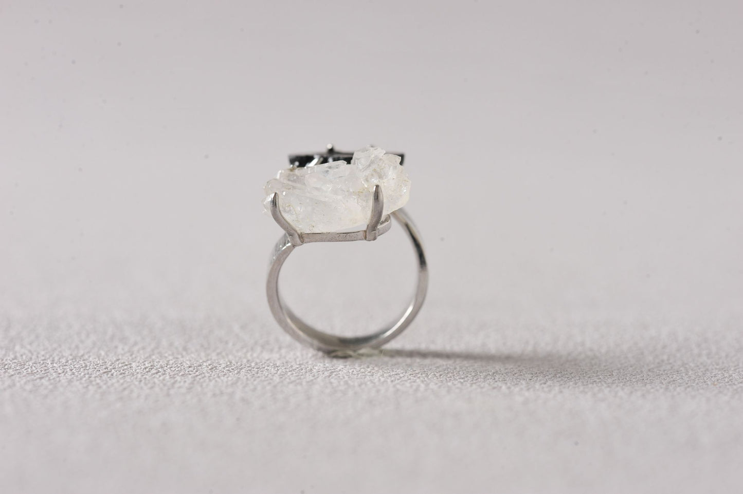 Resonant Duality Geode Crystal Ring