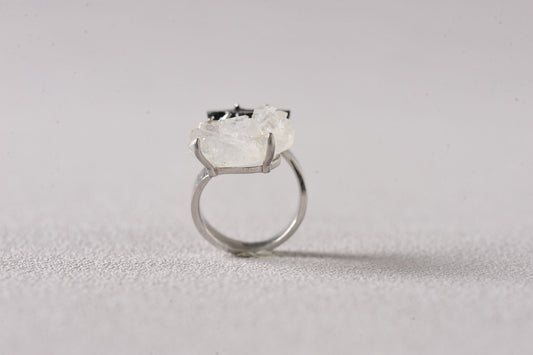 Resonant Duality Geode Crystal Ring