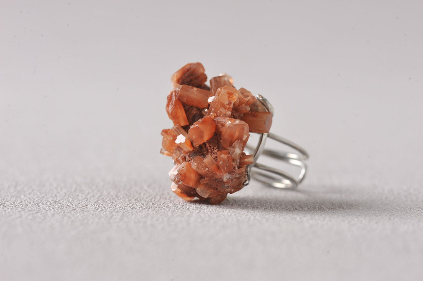 Morocco Desert Star Aragonite Ring