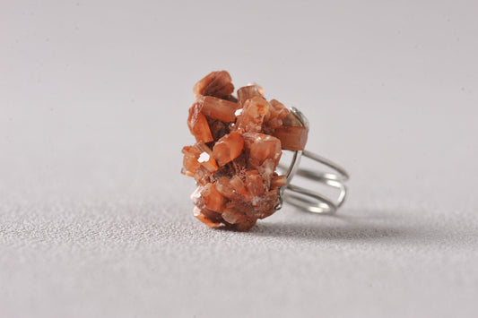 Morocco Desert Star Aragonite Ring