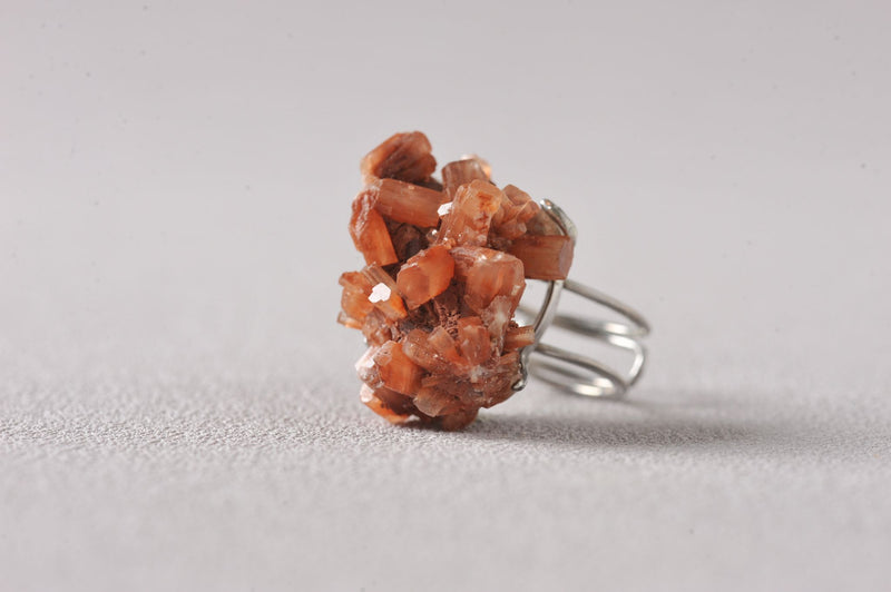 Morocco Desert Star Aragonite Ring