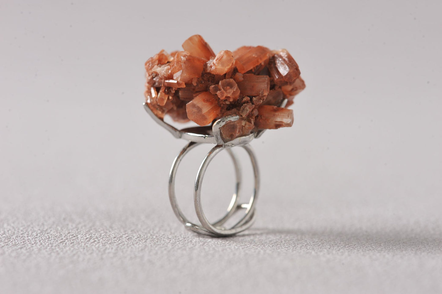 Morocco Desert Star Aragonite Ring
