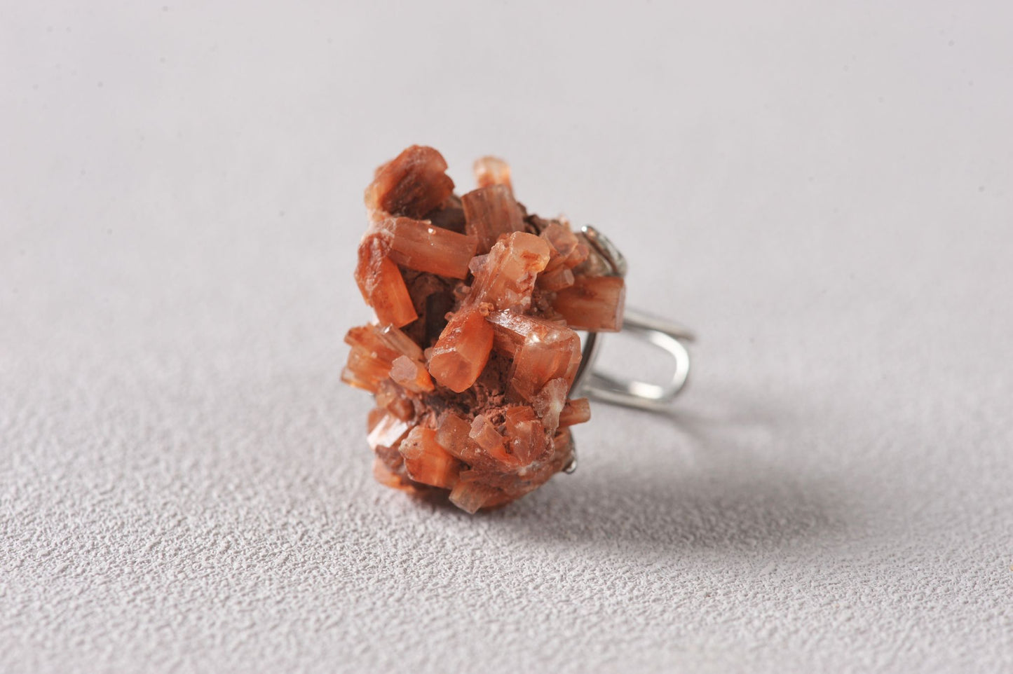 Morocco Desert Star Aragonite Ring