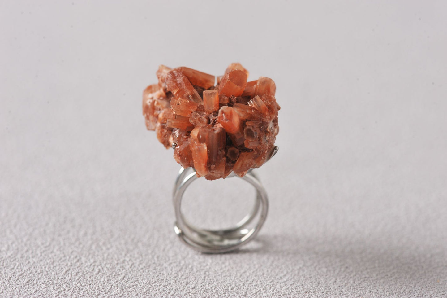 Morocco Desert Star Aragonite Ring