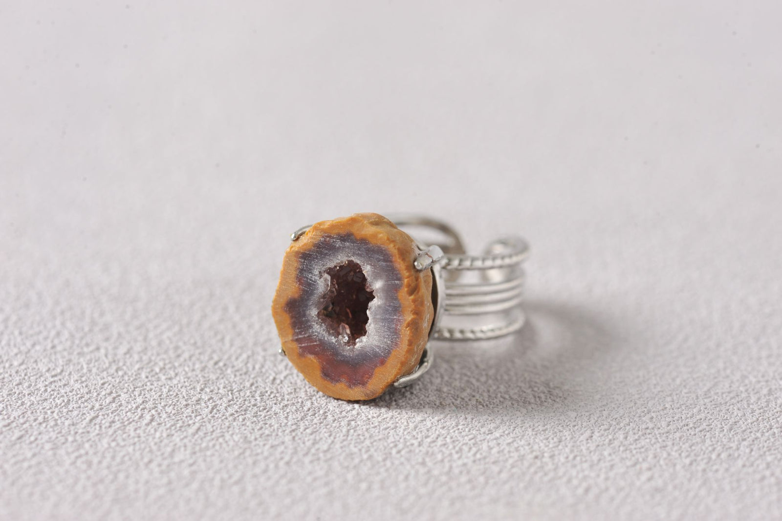 Resonance Dome Geode Ring