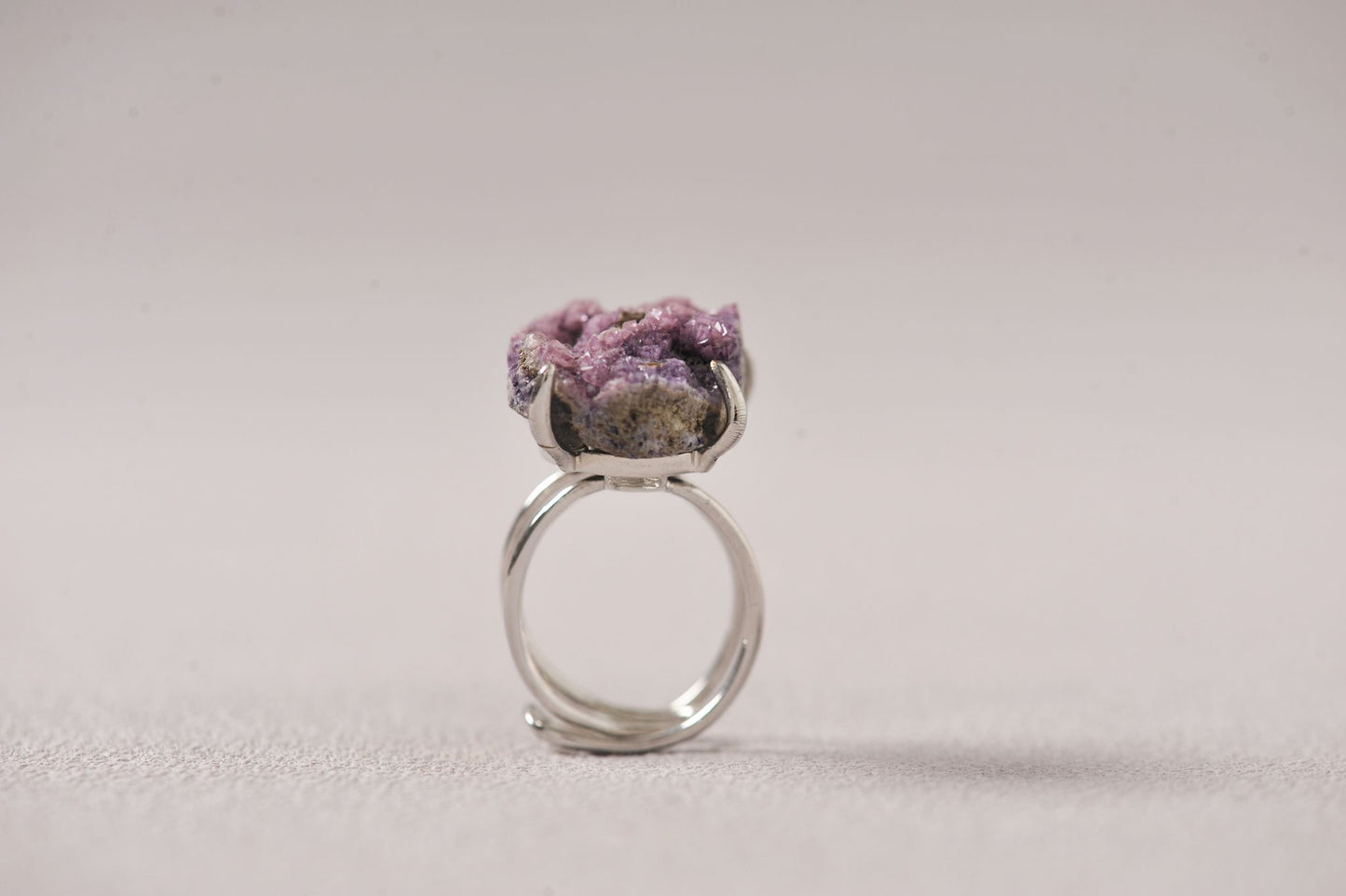 Cobaltoan Calcite Emotional Booster Ring