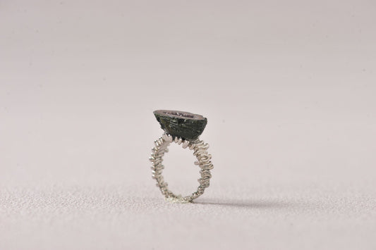 Resonant Universe Geode Ring