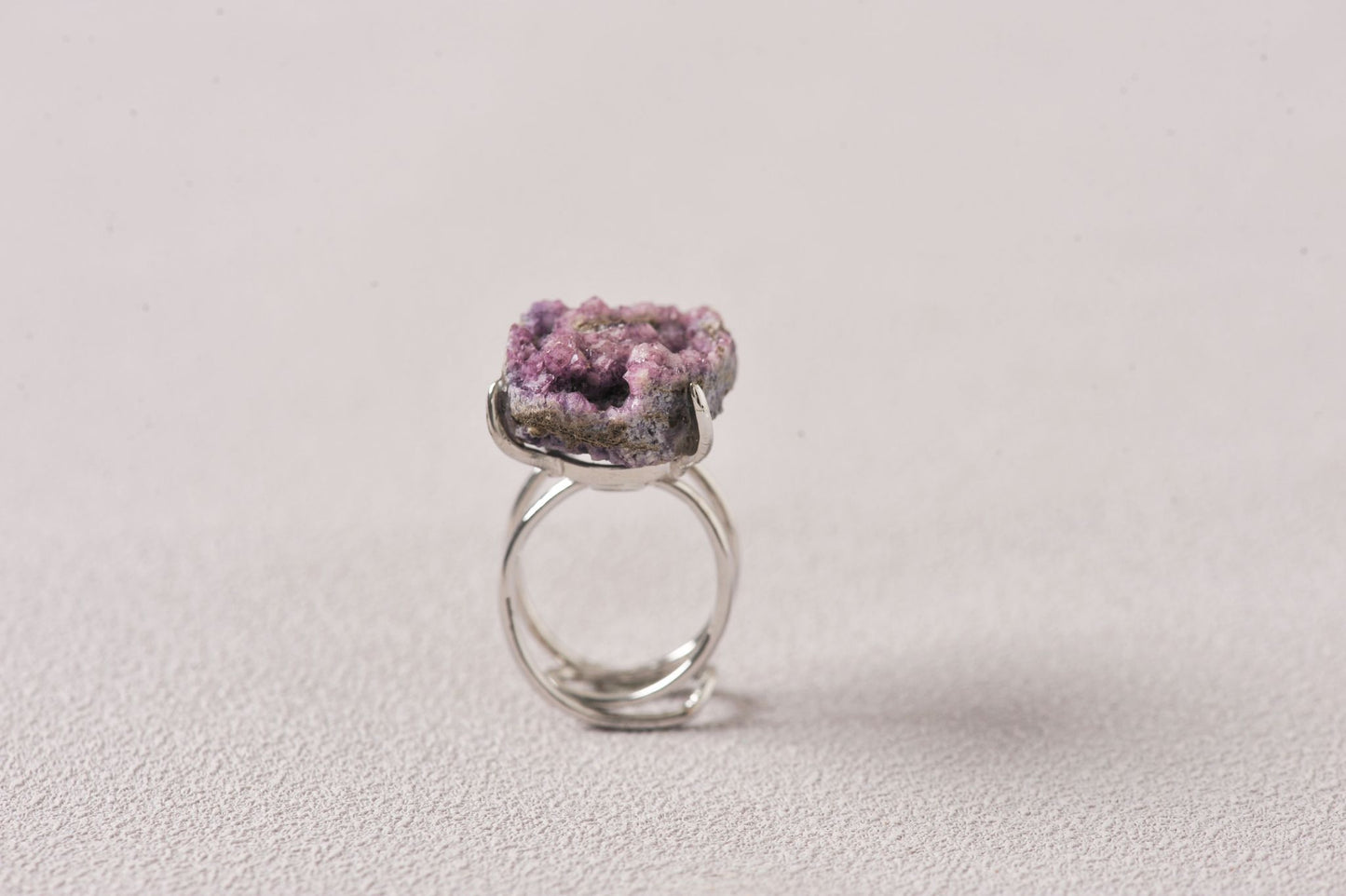 Cobaltoan Calcite Emotional Booster Ring