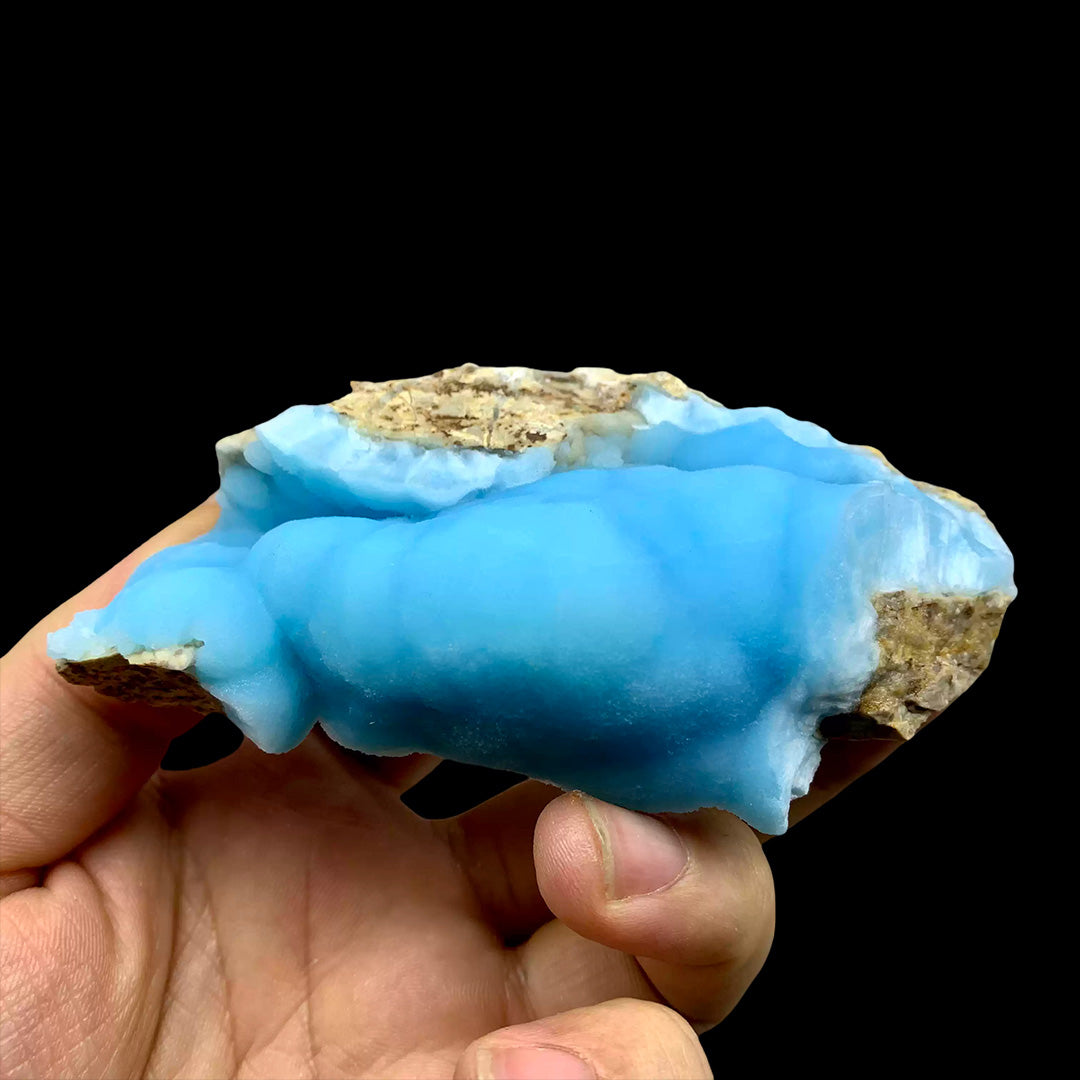 216g Rare Blue Hemimorphit Mineral Specimen