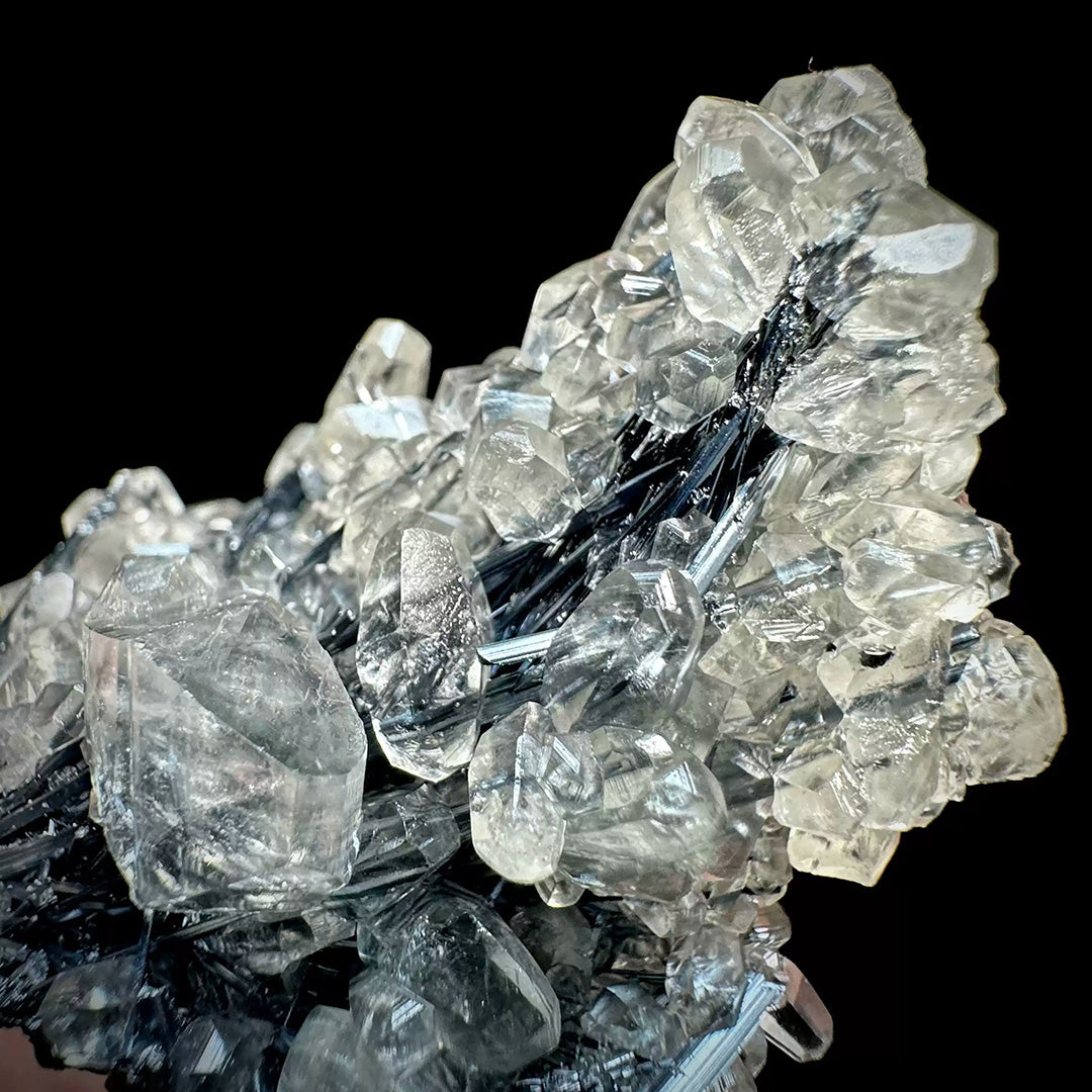 100g Stibnite in Calcite Matrix Specimen