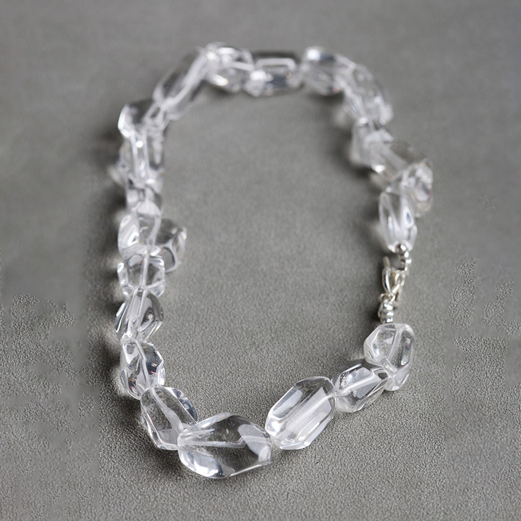 Revitalize Energy Clear Quartz Bead Necklace