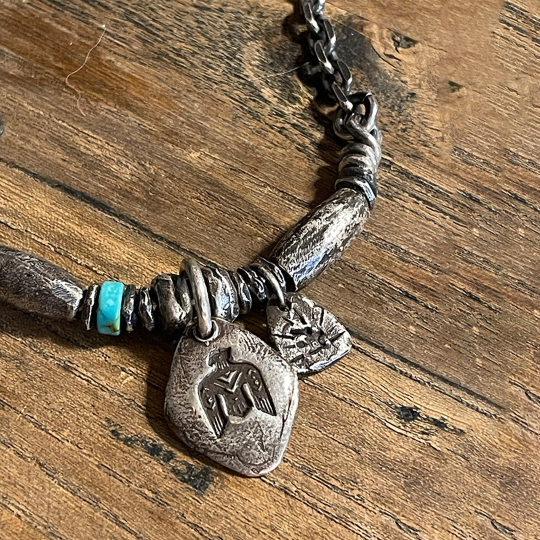 Untamed’s Mark Custom Engraved Turquoise Necklace