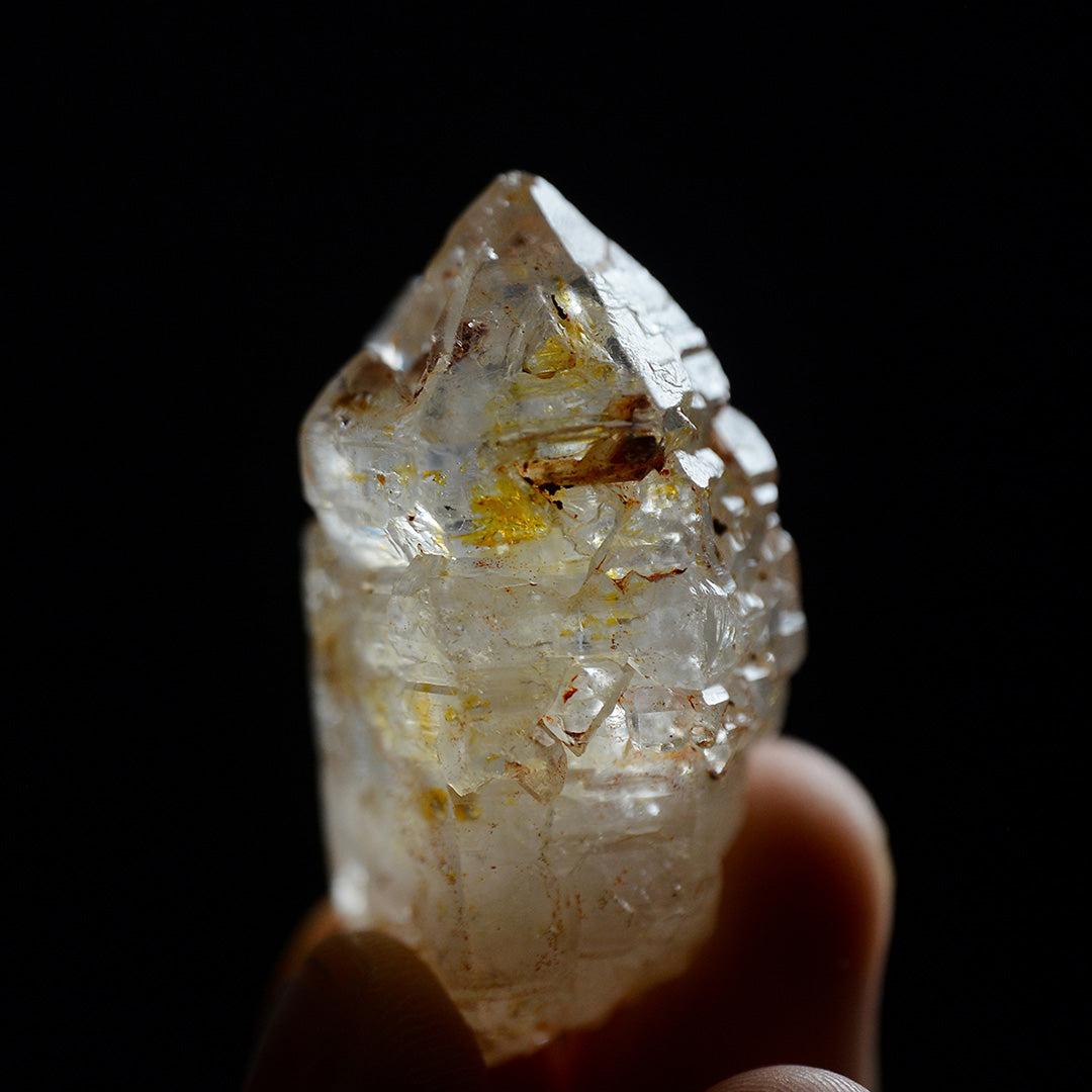 34g African Red Clay Bone Scepter Crystal Powerful Energy Artifact