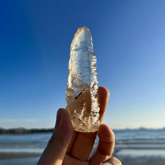 123g Himalayan Quartz Infinite Energy Wand