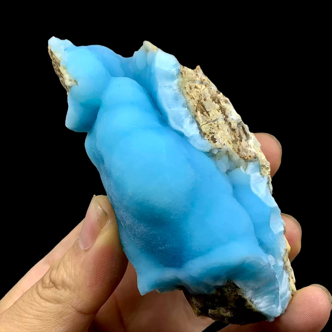 216g Rare Blue Hemimorphit Mineral Specimen