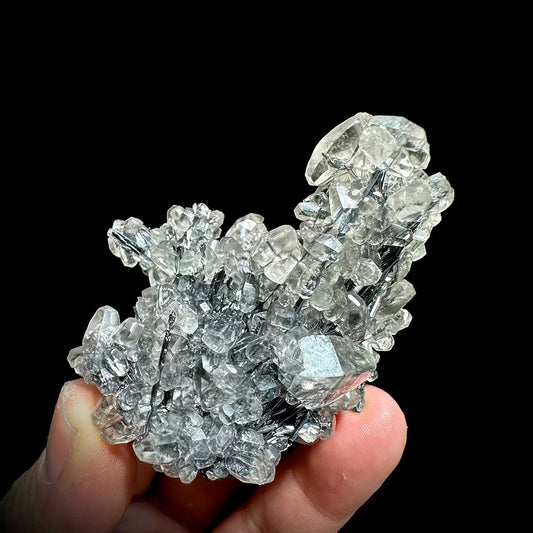 100g Stibnite in Calcite Matrix Specimen