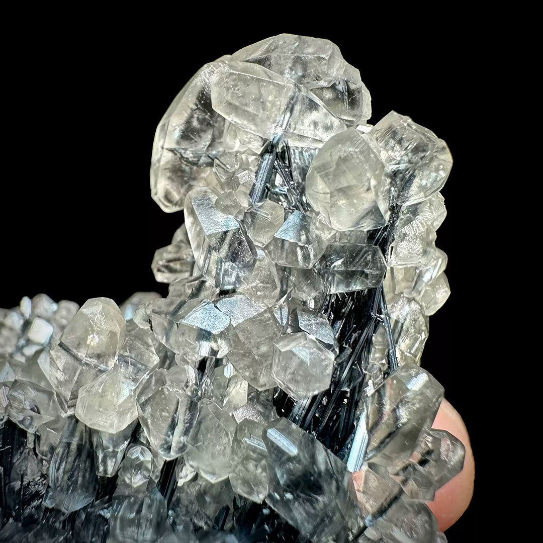 100g Stibnite in Calcite Matrix Specimen