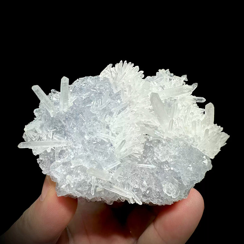 272g Clear Light Blue Quartz Healing Cluster