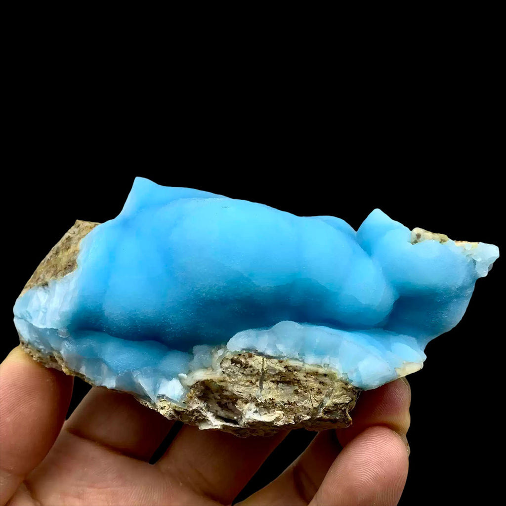 216g Rare Blue Hemimorphit Mineral Specimen