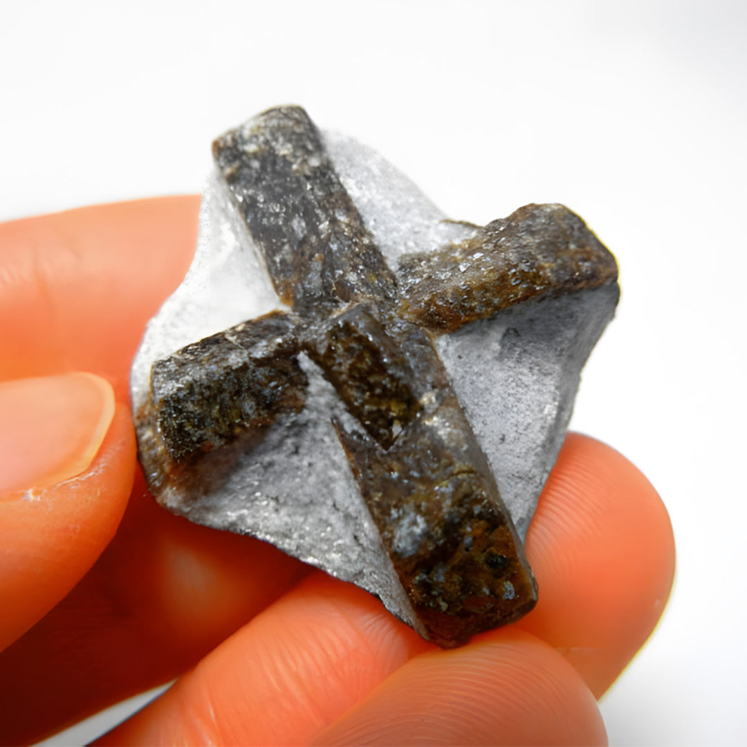 6.2g High-Quality St. George Cross Staurolite Specimen