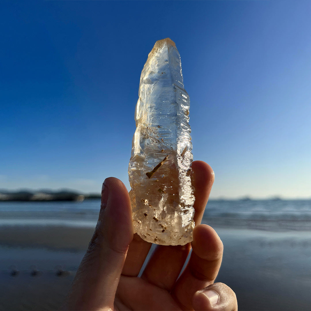 123g Himalayan Quartz Infinite Energy Wand