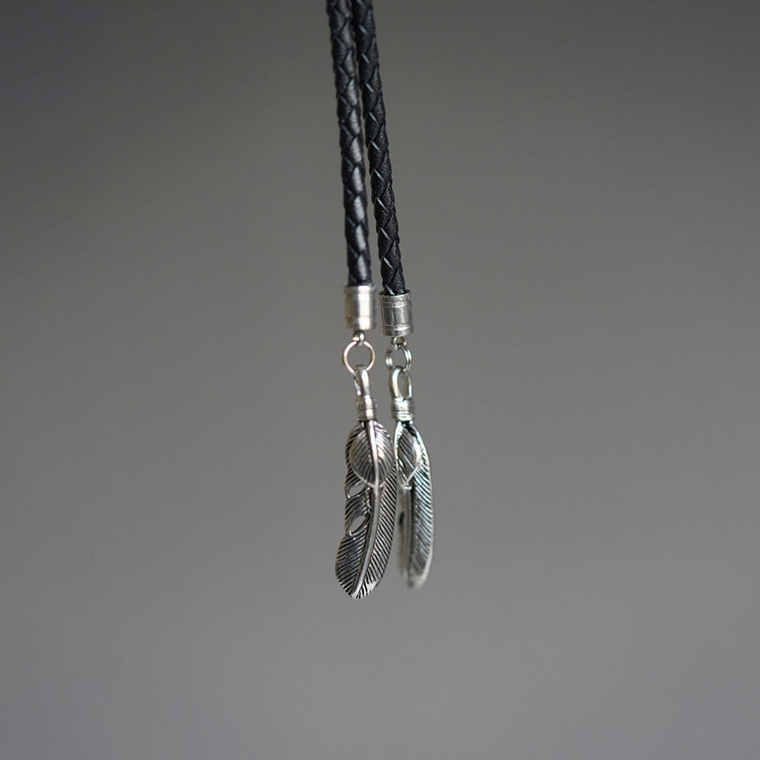Square Sunstone Silver Bolo Tie For Men