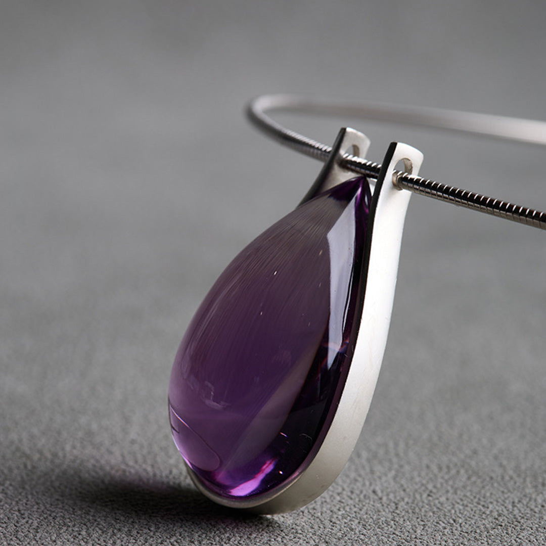 Psychic Eye Amethyst Clarity Pendant