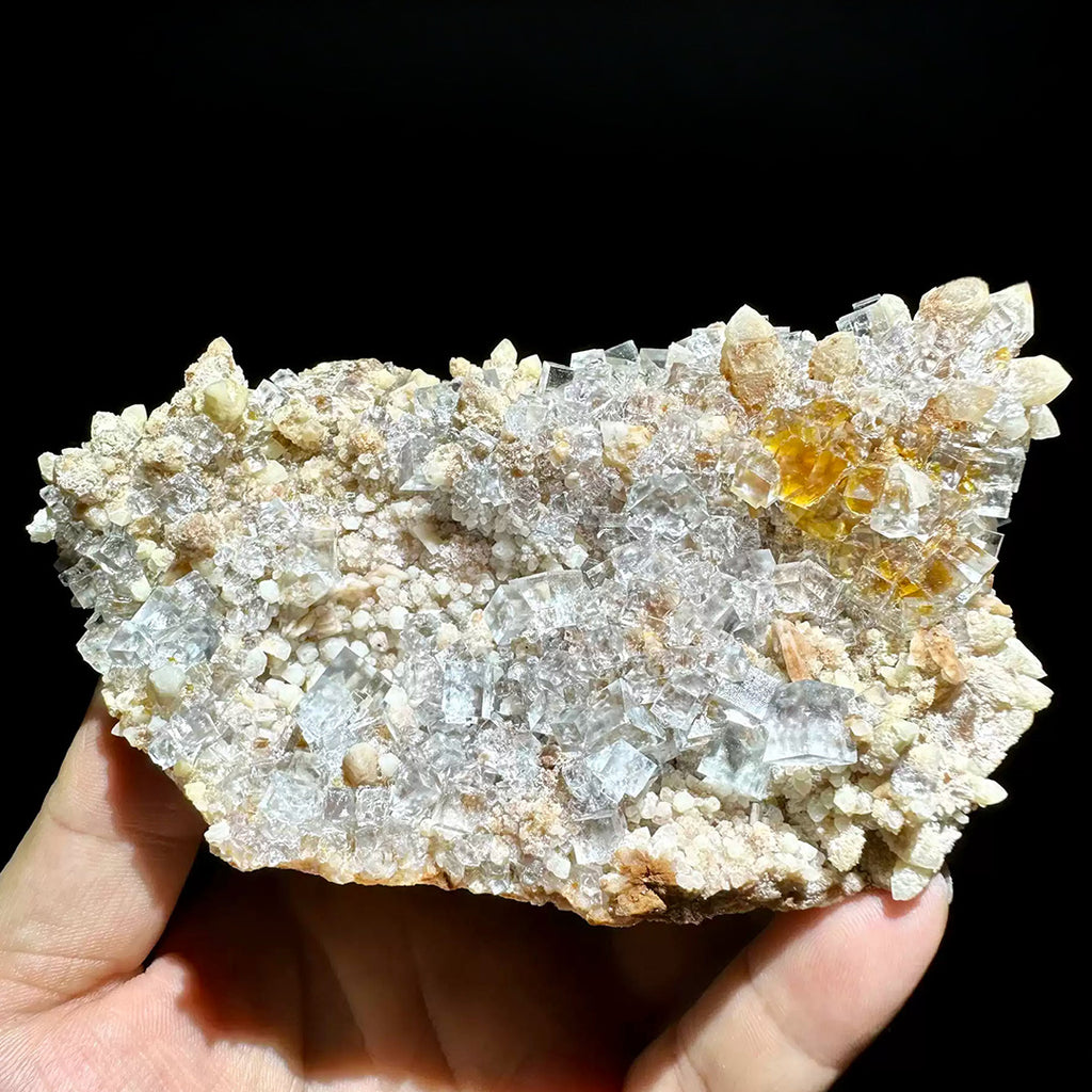 437g Ice-Like Transparency Crystal Clear Fluorite from Guizhou