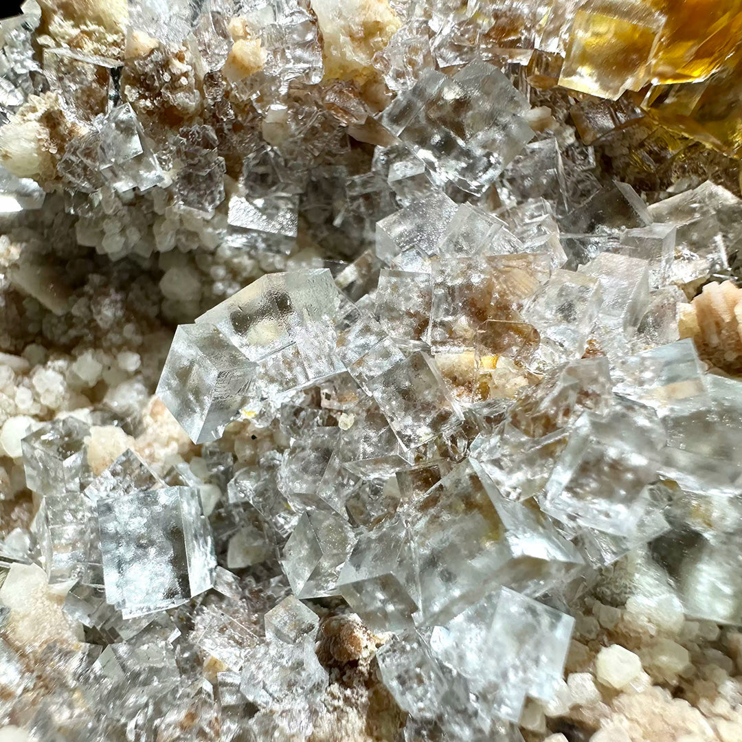 437g Ice-Like Transparency Crystal Clear Fluorite from Guizhou