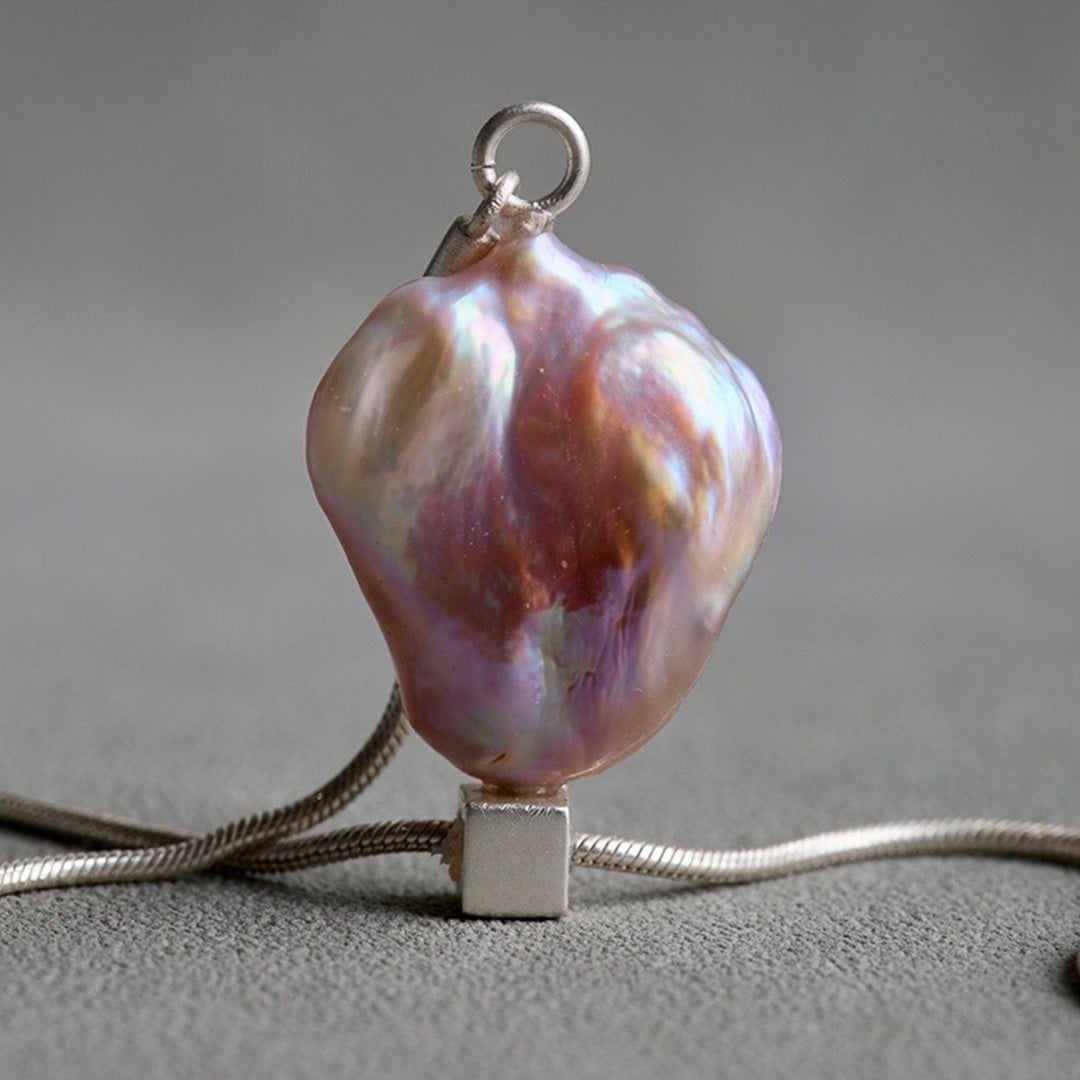Charisma Bloom Baroque Pearl Lariat Necklace