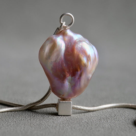 Charisma Bloom Baroque Pearl Lariat Necklace