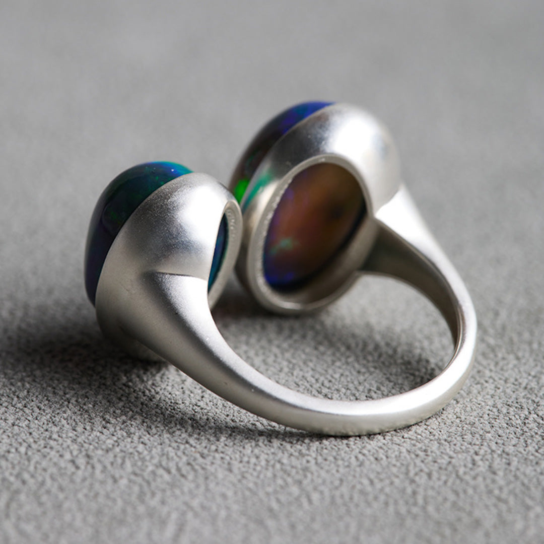Attracting Prosperity Unique Opal Ring