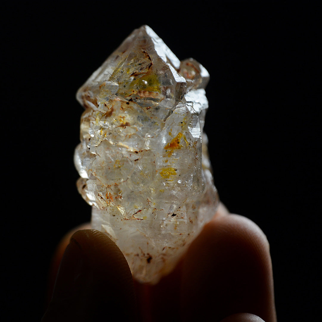 34g African Red Clay Bone Scepter Crystal Powerful Energy Artifact