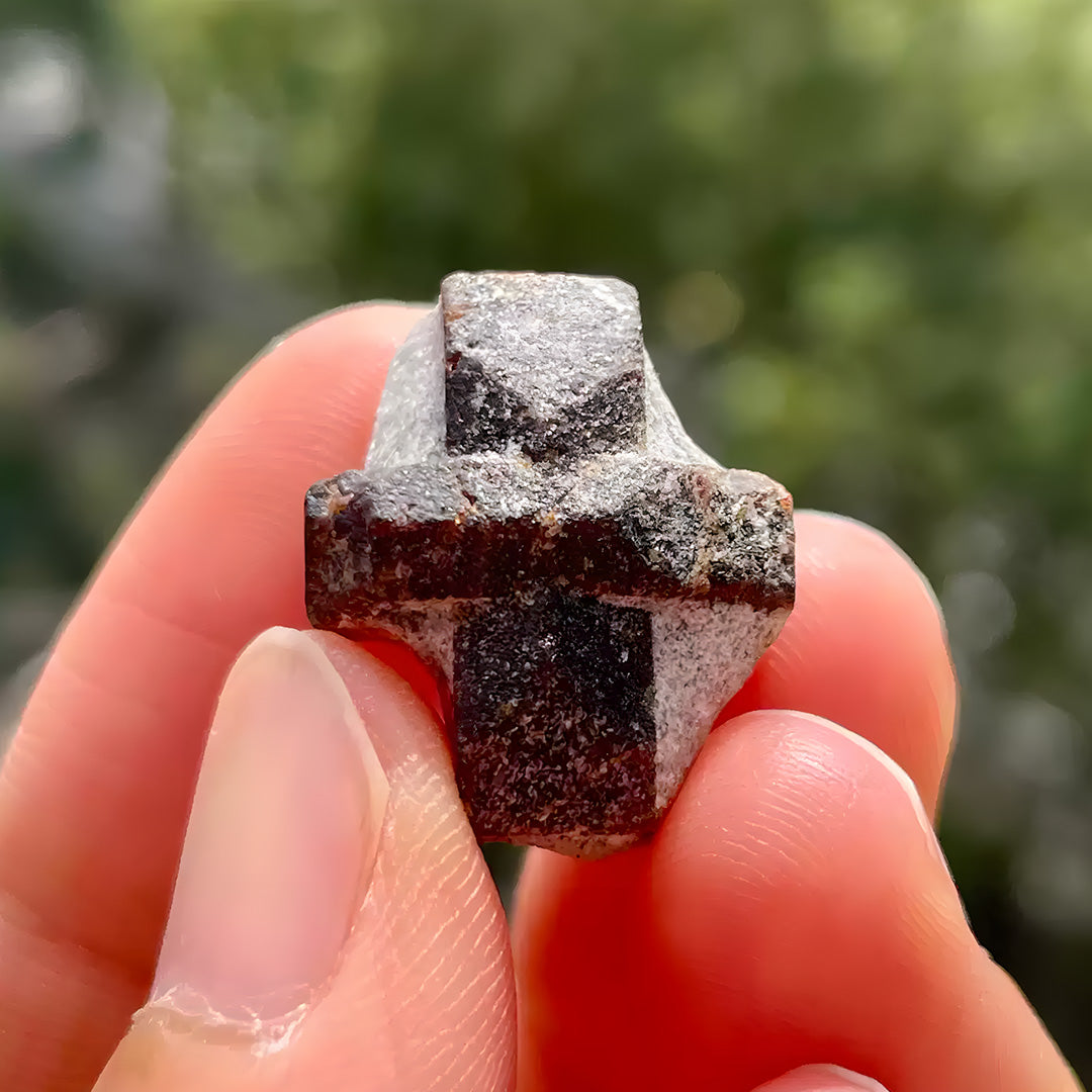 5.8g  Heaven's Cross Staurolite Natural Specimen