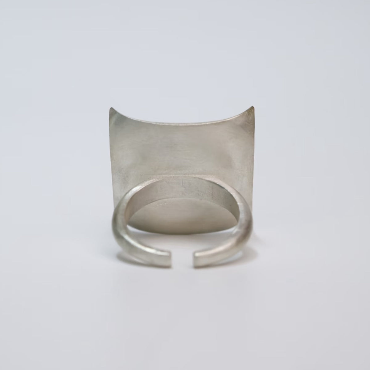 Letters of Love Custom Engraved Clear Quartz Ring for Your Precious Words