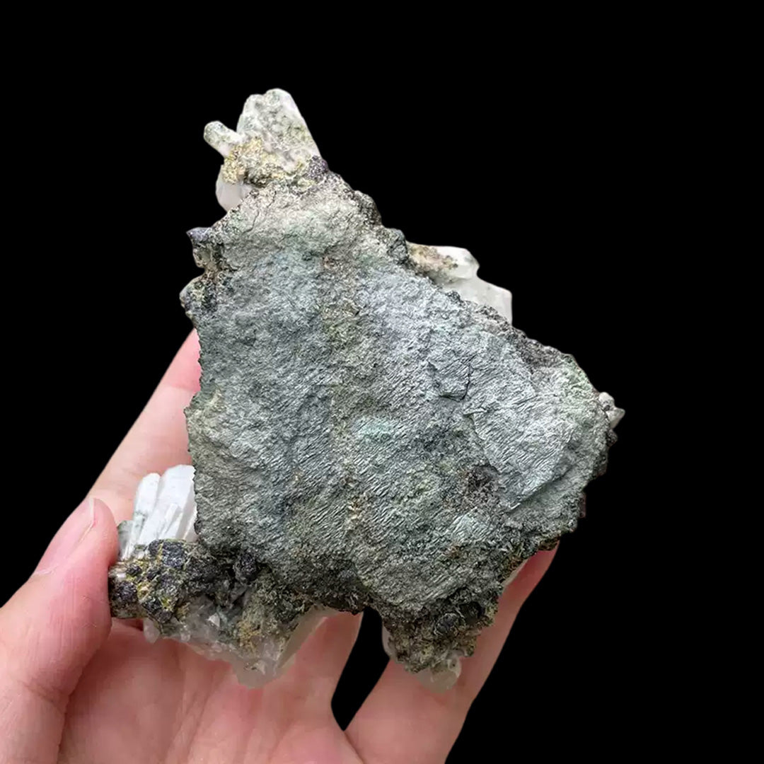 189.8g Authentic Inner Mongolia Clear Quartz Cluster